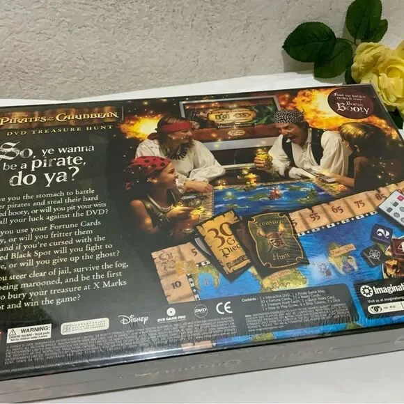 Disney Pirates Of The Caribbean DVD Treasure Hunt Game Imagination Sealed - Picture 5 of 5